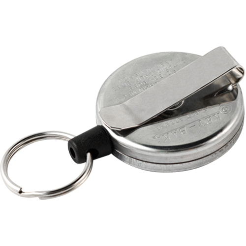 D&eacute;rouleurs autor&eacute;tractables originaux #485-HDK, Chrome, C&acirc;ble 48", Fixation Agrafe de ceinture Meunier Outillage Industriel