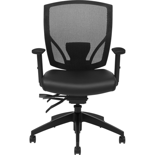 Chaises &agrave; bras Multi-Tilter, Vinyle, Noir, Capacit&eacute; 300 lb Meunier Outillage Industriel