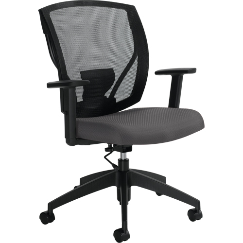 Chaises de travail, Vinyle, Charbon, Capacit&eacute; 300 lb Meunier Outillage Industriel