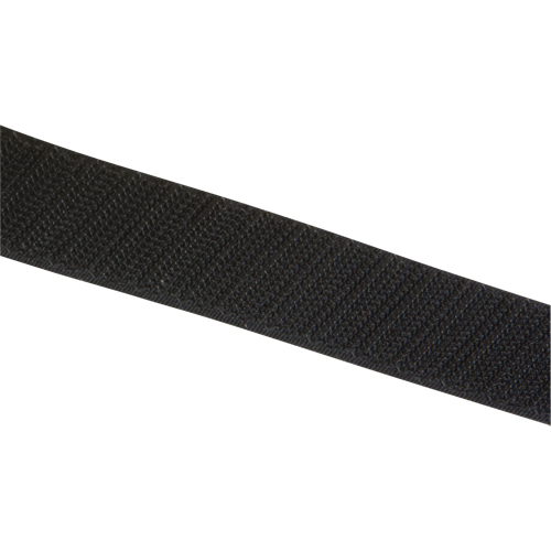 Ruban d'attaches, Crochet, 25 vg x 1", Cousu, Noir Meunier Outillage Industriel