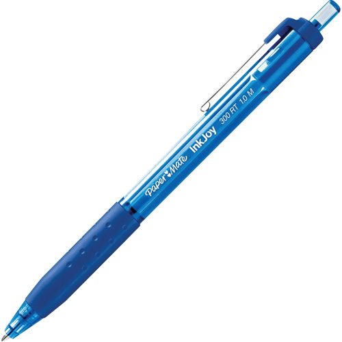 Inkjoy 300RT Pen, Blue, 1 mm, Retractable Meunier Outillage Industriel