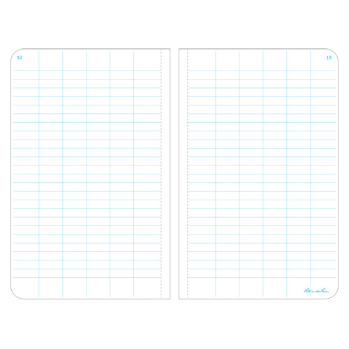 Bound Book, Hard Cover, Yellow, 160 Pages, 4-5/8" W x 7-1/4" L Meunier Outillage Industriel