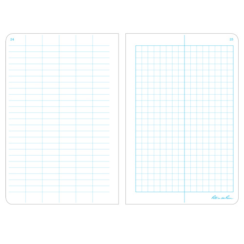 Notebook, Soft Cover, Yellow, 48 Pages, 4-5/8" W x 7" L Meunier Outillage Industriel