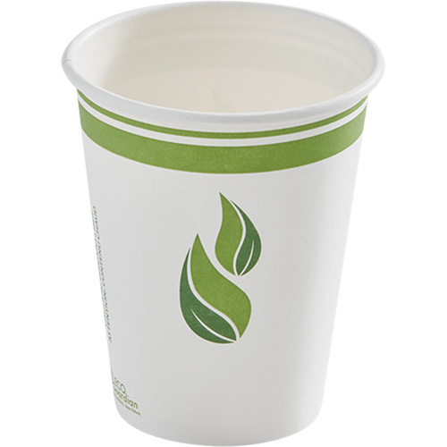 Bare&reg; Compostable Hot Cups, Paper, 8 oz., Multi-Colour Meunier Outillage Industriel