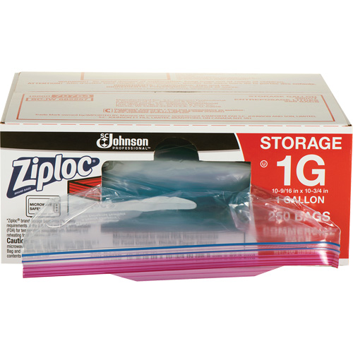 Ziploc&reg; Double Zip Food Storage Bags Meunier Outillage Industriel