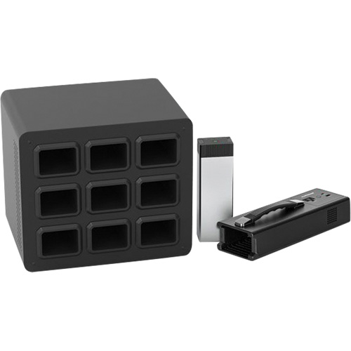 KwikBoost EdgePower&reg; 9-Bay Base Charging Station Meunier Outillage Industriel