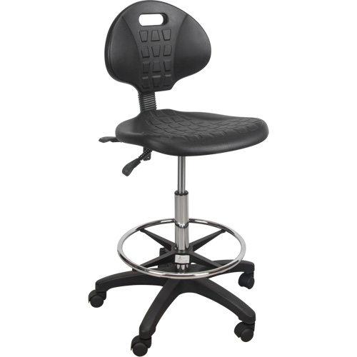 Tabouret robuste et ergonomique, Mobile, Ajustable Hauteur, Capacit&eacute; 250 lb Meunier Outillage Industriel