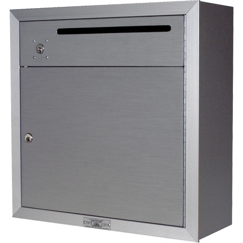 Collection Box, Surface -Mounted, 12-3/4" x 16-3/8", 2 Doors, Aluminum Meunier Outillage Industriel