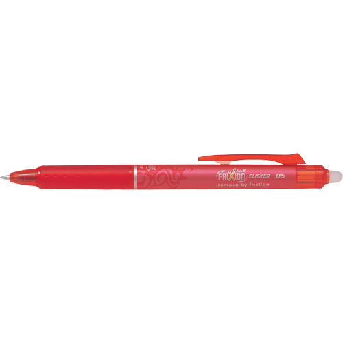 Frixion Point Clicker Pen, Red, 0.5 mm, Retractable Meunier Outillage Industriel