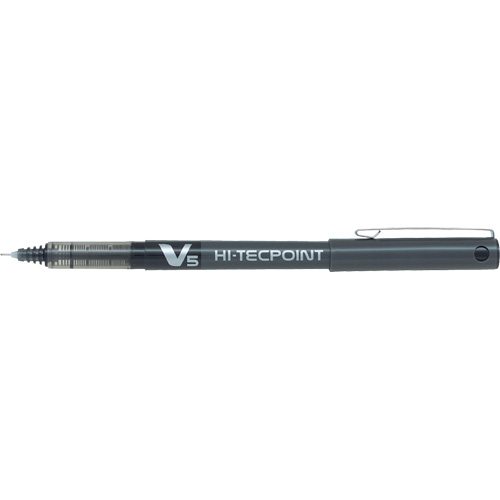 Hi-Tecpoint Pen, Black, 0.5 mm Meunier Outillage Industriel