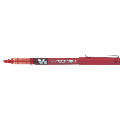 Hi-Tecpoint Pen, Red, 0.5 mm Meunier Outillage Industriel