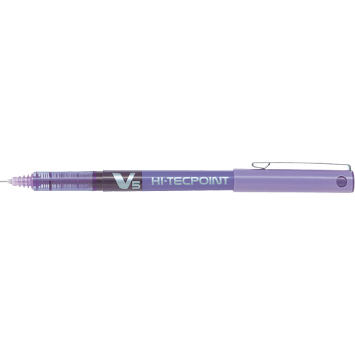 Hi-Tecpoint Pen, Purple, 0.5 mm Meunier Outillage Industriel