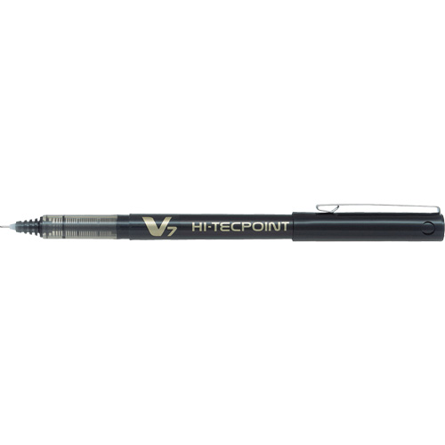 Hi-Tecpoint Pen, Black, 0.7 mm Meunier Outillage Industriel