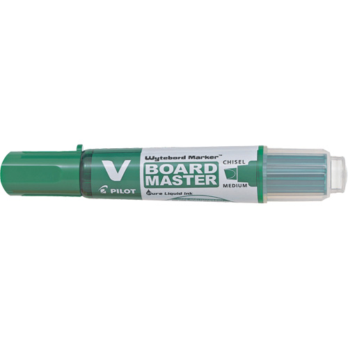 Vboard Master White Board Marker, Green, Chisel Tip Meunier Outillage Industriel