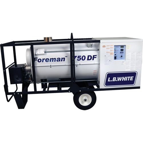 Foreman&reg; 750 Indirect-fired Portable Heater, Radiant Heat, Natural Gas, 750000 BTU/H Meunier Outillage Industriel