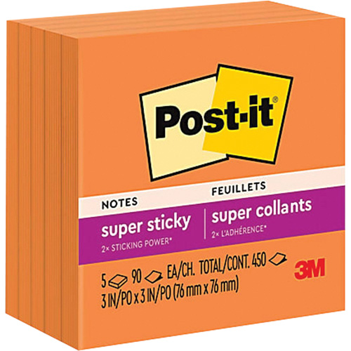 Post-it&reg; Super Sticky Notes Meunier Outillage Industriel