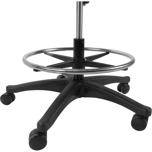 Mesh Work Stool, Mobile, Adjustable Height, 450 lbs. Capacity Meunier Outillage Industriel