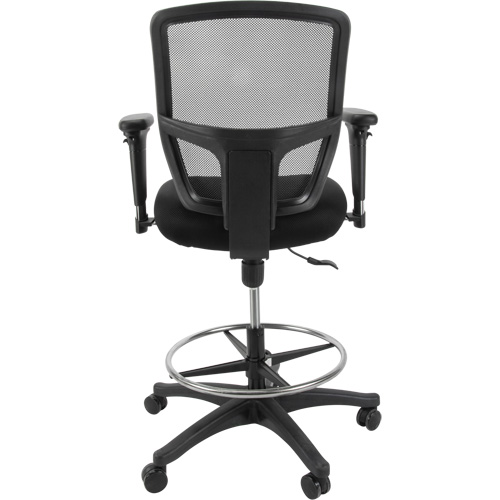 Mesh Work Stool, Mobile, Adjustable Height, 450 lbs. Capacity Meunier Outillage Industriel