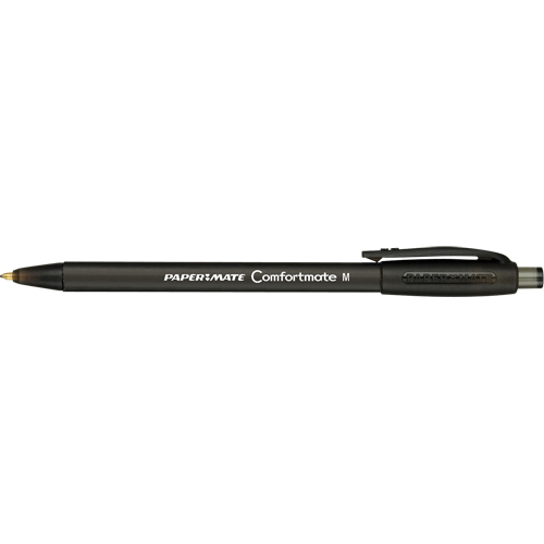 ComfortMate Pen, Black, 1 mm, Retractable Meunier Outillage Industriel