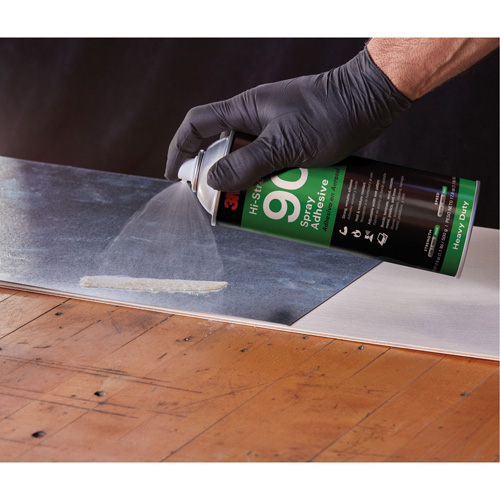 90 High Strength Adhesive, Clear, Aerosol Can Meunier Outillage Industriel