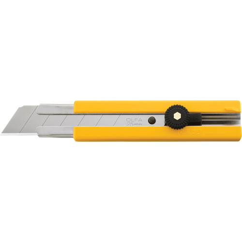 Knife, 25 mm, Carbon Steel, Heavy-Duty, Plastic Handle Meunier Outillage Industriel
