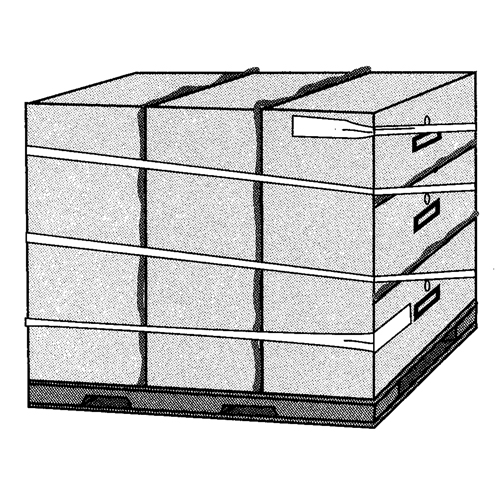 Ruban extensible, &eacute;paisseur 5 mils, 38,1 mm (1-1/2") x 55 m (180')  Meunier Outillage Industriel