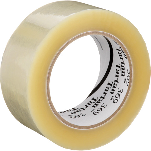 Tartan 369 Box Sealing Tape, Acrylic Adhesive, 1.6 mils, 48 mm (1-22/25") x 100 m (328') Meunier Outillage Industriel