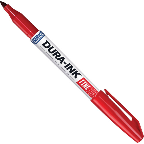 Dura-Ink&reg; Markers - #15, Red, Fine Tip Meunier Outillage Industriel