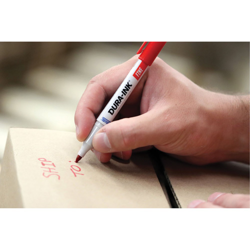Dura-Ink&reg; Markers - #15, Red, Fine Tip Meunier Outillage Industriel