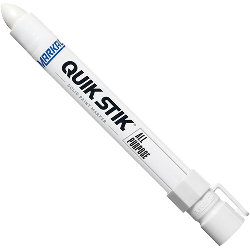 Quik Stik&reg; Twist-Up Paint Markers, Solid Stick, White Meunier Outillage Industriel