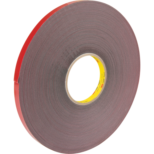 VHB Tape, 32.9 m (108') L x 12.7 mm (1/2") W, 40 mils, Acrylic Meunier Outillage Industriel