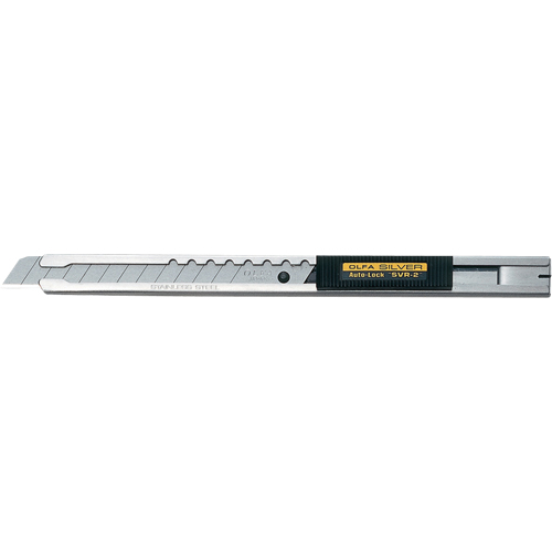 Standard-Duty Precision Knife, 9 mm, Stainless Steel, Stainless Steel Handle Meunier Outillage Industriel