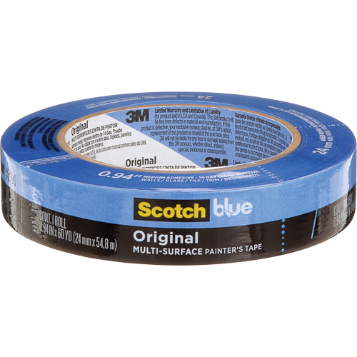 Painter's Masking Tape 2090, 25.4 mm (1") x 55 m (180'), Blue Meunier Outillage Industriel