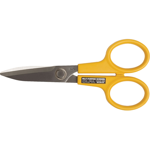 Stainless Steel Scissors , 7", Rings Handle Meunier Outillage Industriel