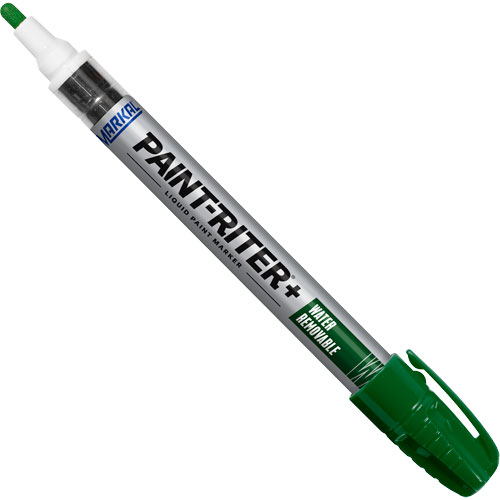 Paint-Riter&reg;+ Water Removable Paint Marker, Liquid, Green Meunier Outillage Industriel