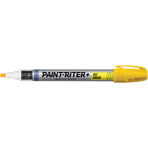 Paint-Riter&reg; + Oily Surface Marker, Liquid, Yellow Meunier Outillage Industriel