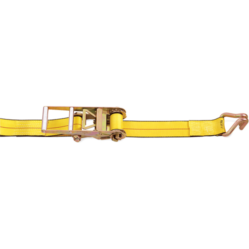 Tendeurs d'arrimage &agrave; cliquet, Crochet &agrave; fil m&eacute;tallique, 3" , 30' , Charge d'utilisation max. 5400 lb (2450 kg) Meunier Outillage Industriel
