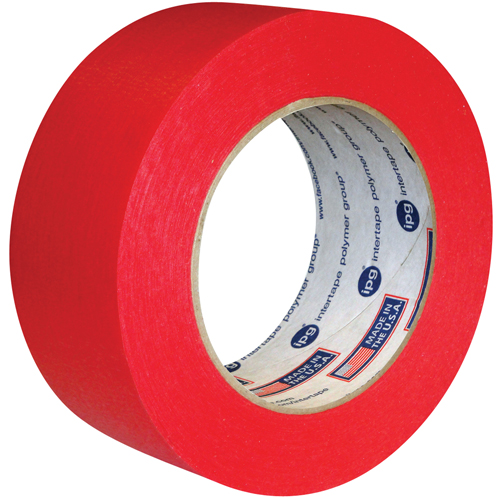 Rubans-cache color&eacute;s de cat&eacute;gorie utilitaire, 24 mm (1") x 55 m (180'), Rouge Meunier Outillage Industriel