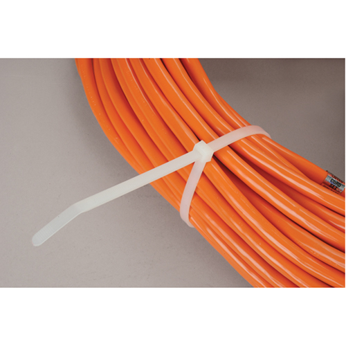 Cable Ties, 4" Long, 18 lbs. Tensile Strength, Natural Meunier Outillage Industriel