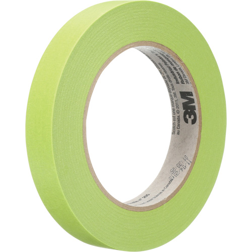 Industrial Painter's Tape 205, 18 mm (3/4") x 55 m (180'), Green Meunier Outillage Industriel