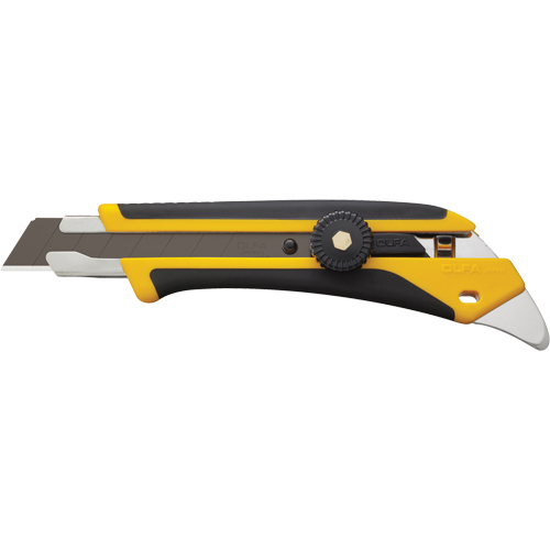 Couteau utilitaire robuste avec verrou &agrave; loquet, 18 mm Meunier Outillage Industriel