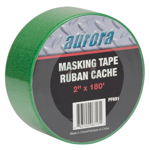 Painters Masking Tape, 50 mm (2") x 55 m (180'), Green Meunier Outillage Industriel