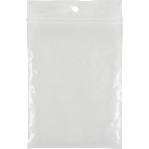 Poly Bags, Reclosable, 4" x 3", 4 mils Meunier Outillage Industriel