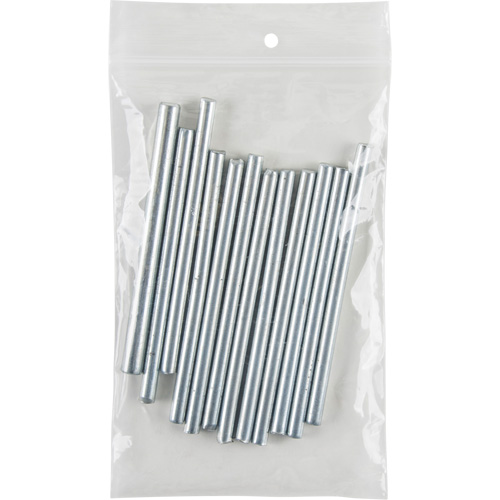 Sacs en poly, Refermable, 6" x 4", 2 mils Meunier Outillage Industriel