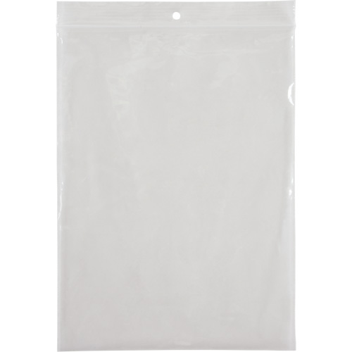 Sacs en poly, Refermable, 8" x 6", 2 mils Meunier Outillage Industriel