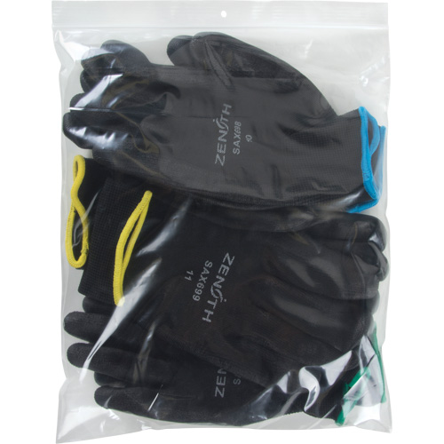 Poly Bags, Reclosable, 12" x 10", 2 mils Meunier Outillage Industriel