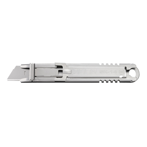 Self-Retracting Safety Knife, 14.5 mm, Stainless Steel, Stainless Steel Handle Meunier Outillage Industriel