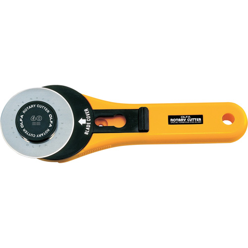 Straight Handle Rotary Cutter, 60 mm/2-3/10" Blade Meunier Outillage Industriel