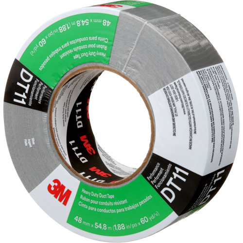 Ruban adh&eacute;sif robuste DT11, 11 mils, Argent, 48 mm (2") x 55 m (180') Meunier Outillage Industriel
