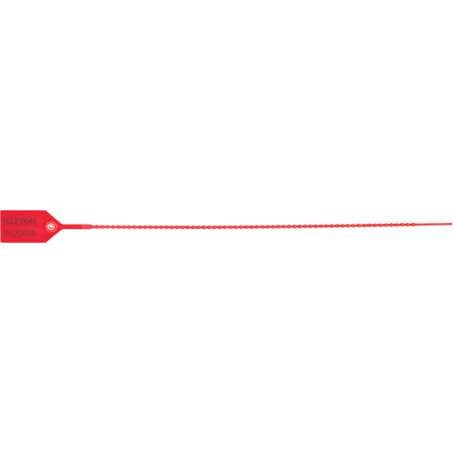 Standard-Duty Security Seal, 15", Plastic, Plastic Seal Meunier Outillage Industriel